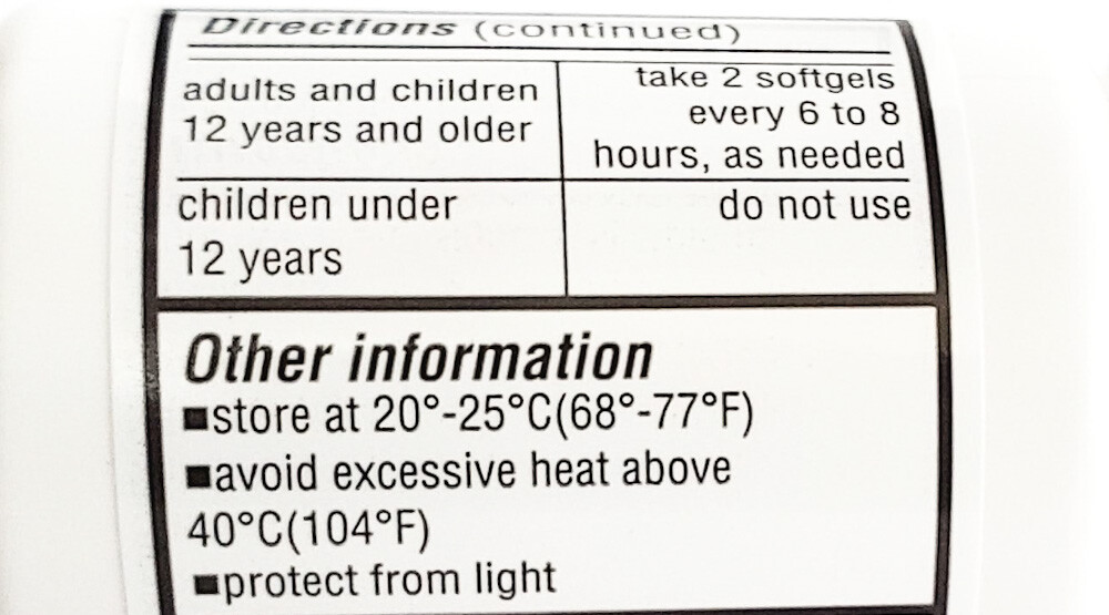 Robafen Cough Suppressant – 15 mg – 20 Softgels (2 Pack) – Exp Date 03-2025