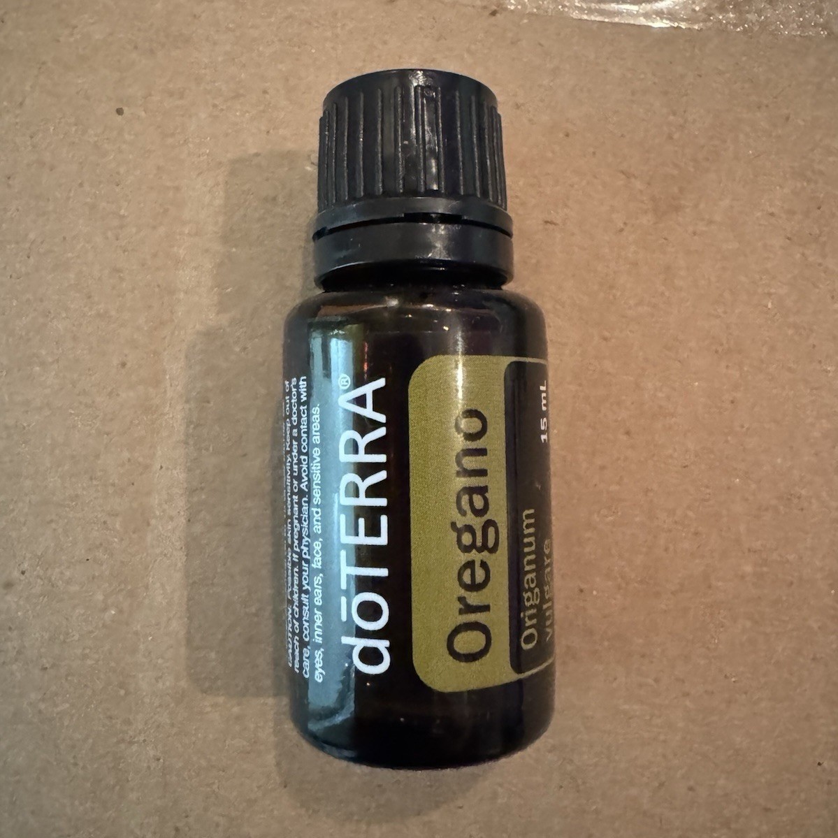 doTERRA Oregano Essential Oil 15mL Glass Bottle exp 2029