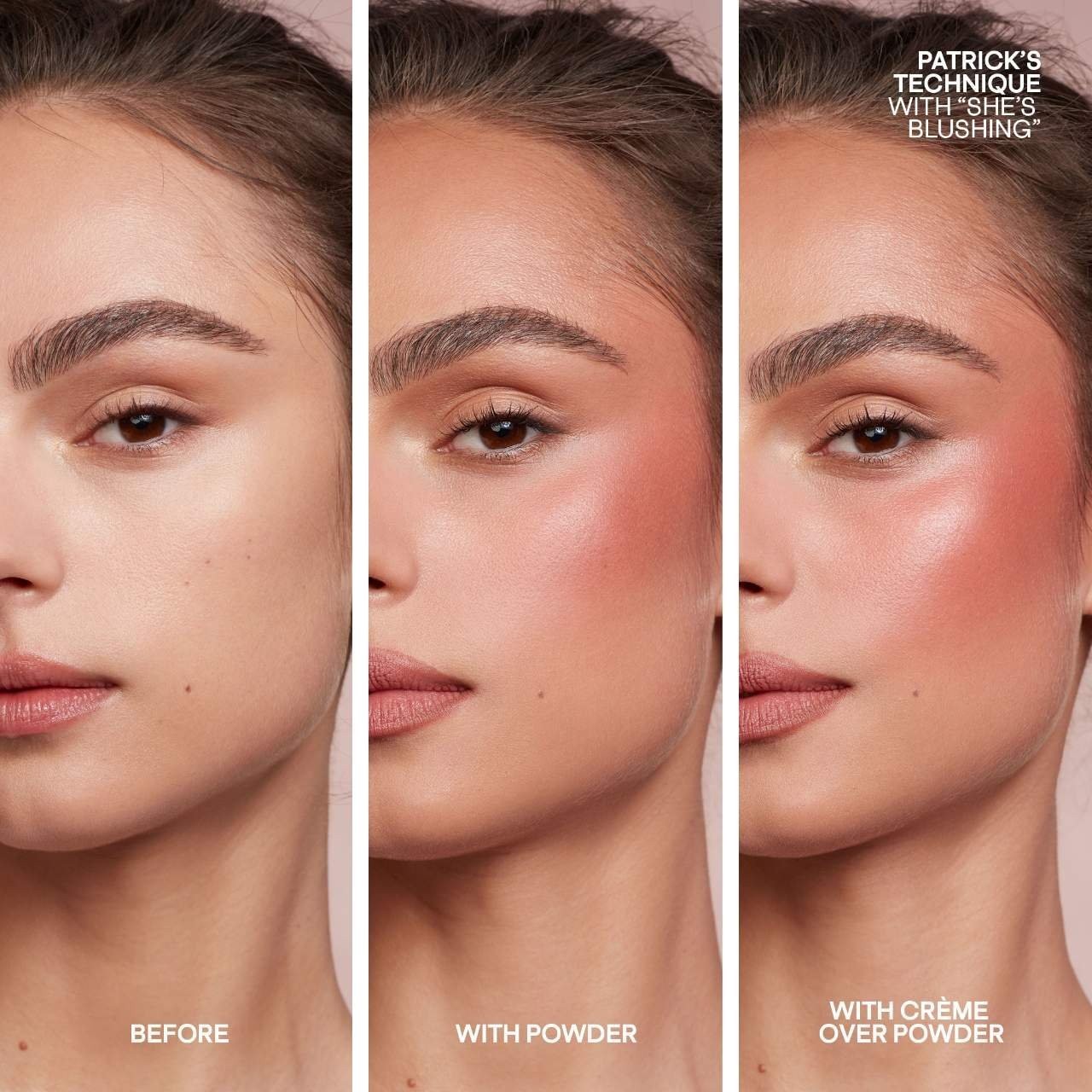 PATRICK TA Authentic Major Headlines Double-Take Crème&Powder Blush Duo 16Colors
