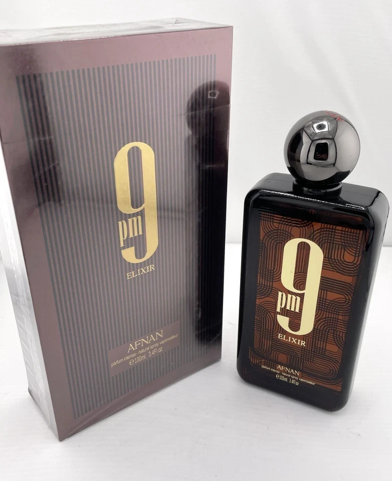 Luxury Arabic 9PM Elixir Unisex Extrait de Parfum 3.4 fl oz 100ml