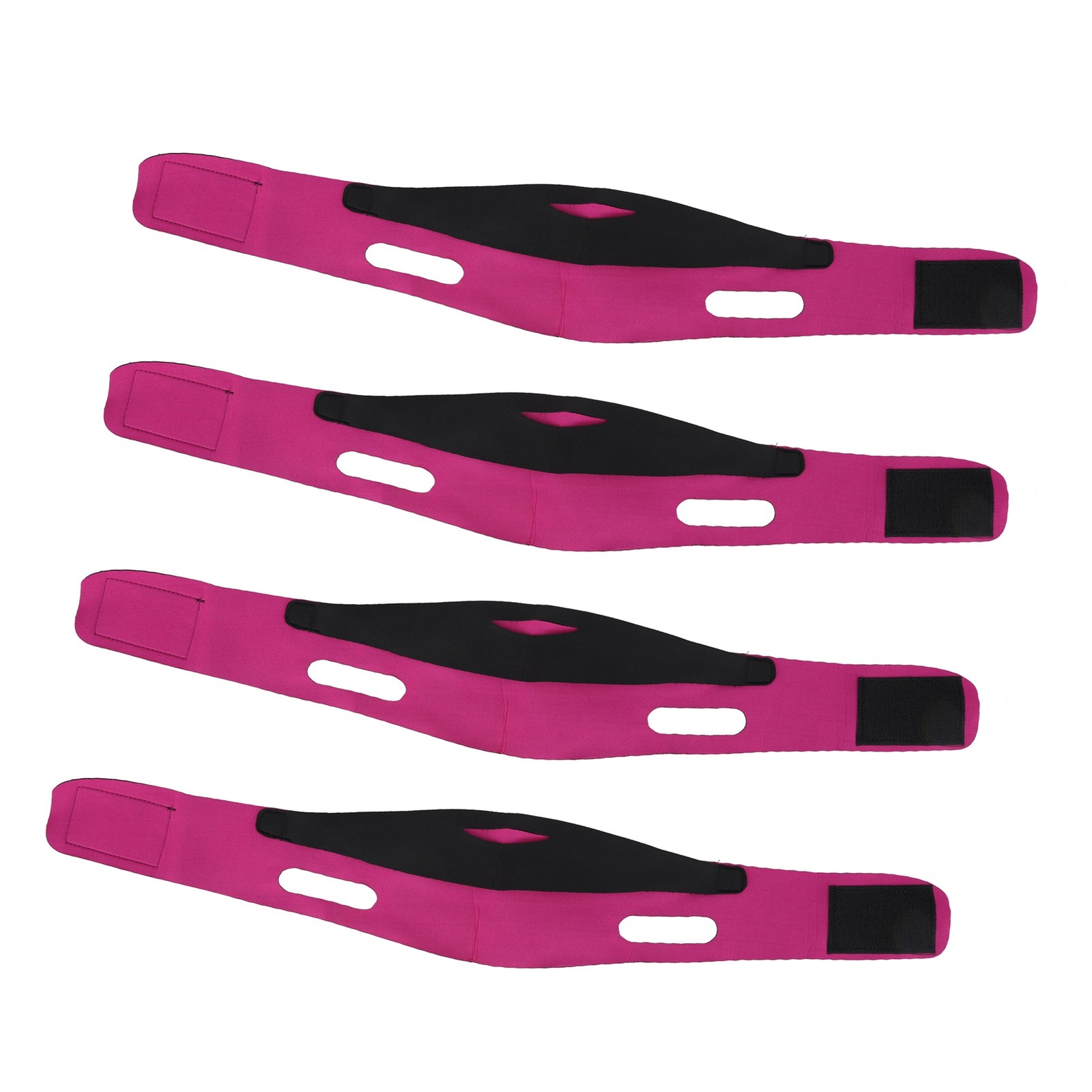 4pcs Face Lifting Strap Remove Double Chin Prevent Sagging V Shaped Slimming WTD