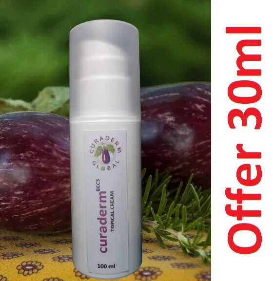 Curaderm BEC5 Cream 30ml New Formula.. Full Spectrum .. ⭐ ORIGINAL ⭐