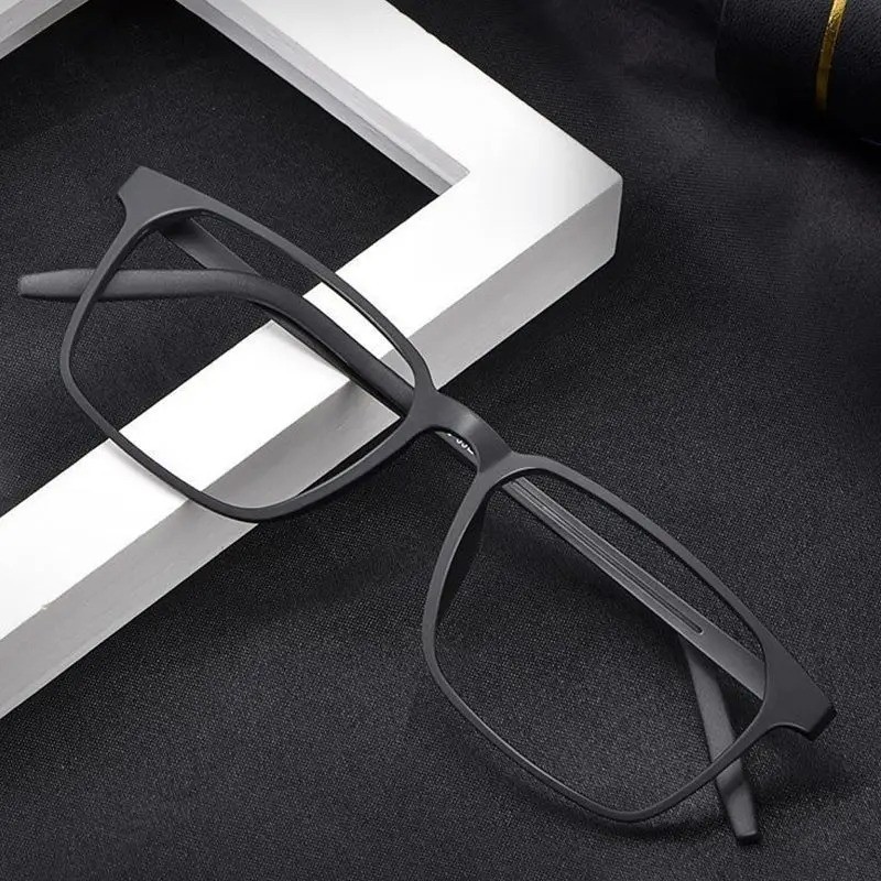 Progressive Multifocal Reading Glasses Men Blue Light Blocking Titanium Arm