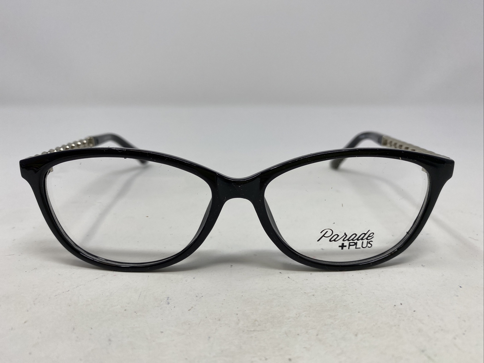 Parade Plus 2120 BLACK 53-15-142 Plastic Full Rim Eyeglasses Frame UX97