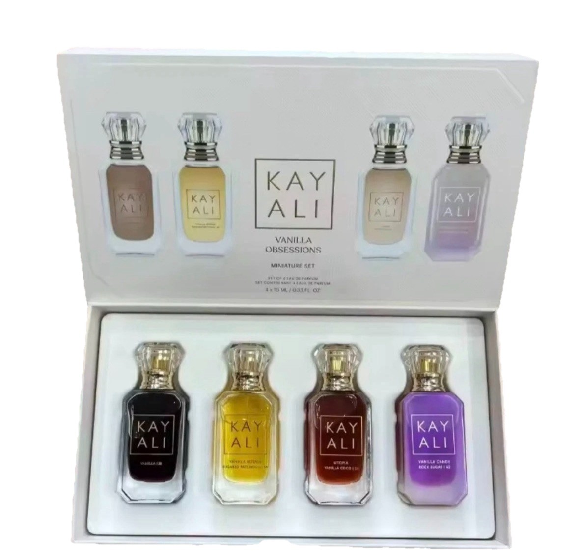 KAYALI Sweet Obsessions Miniature Set 4x10ml EDP Perfume Gift Set