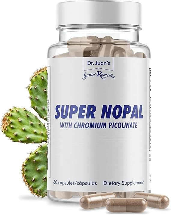 Santo Remedio Super Nopal, Exclusive Formula with Nopal, Gurmar Gymnema Silve…