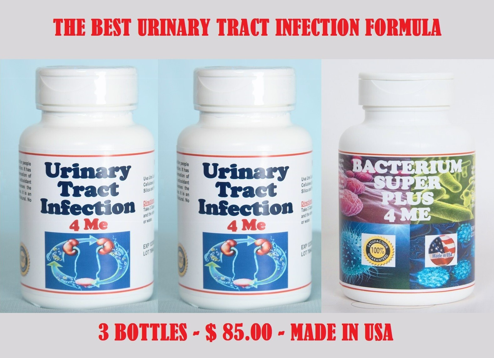 URINARY TRACT INFECTION 4 ME – TREAT & PREVENT