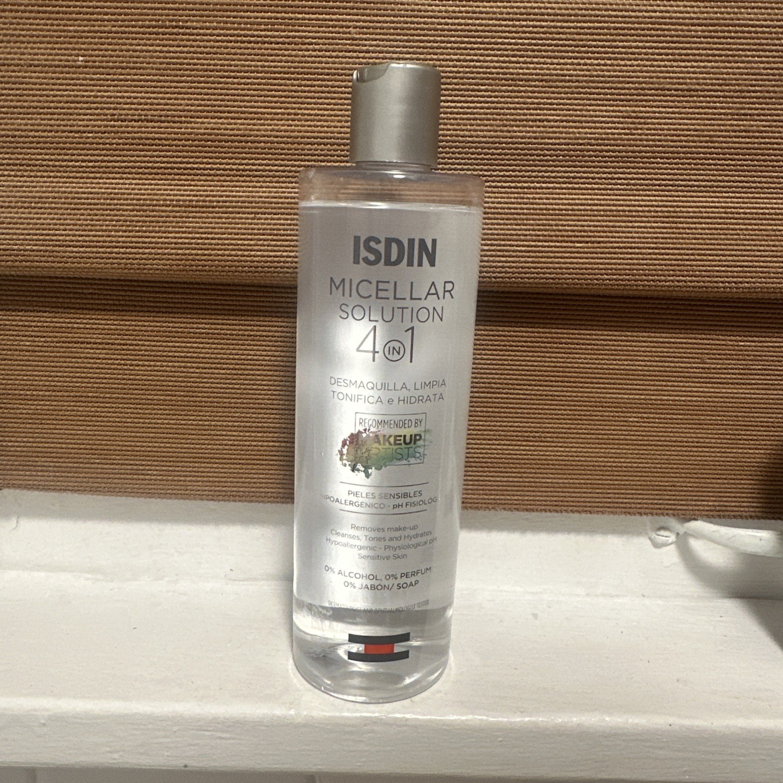 Isdin Micellar Solution 4 in 1 Micellar Water Make up Remover 400ml 13.5oz NEW