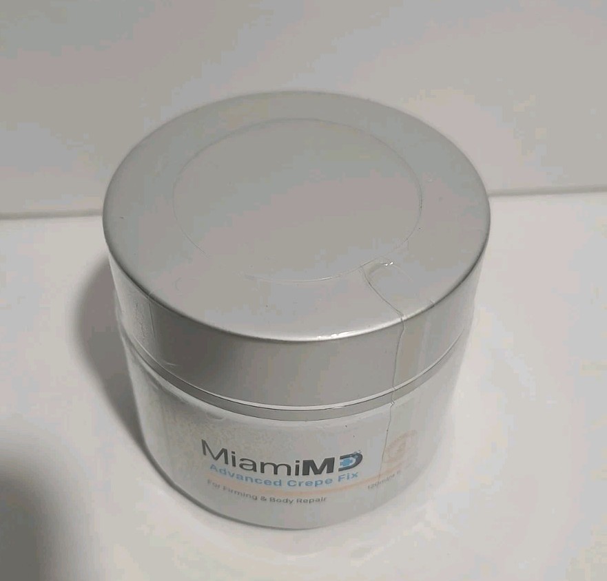 MiamiMD (Miami MD) ADVANCED CREPE FIX For Firming & Body Repair 4oz Jar Sealed