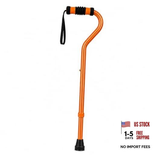 Sky MedSupply Int’l Corp Standard Offset Walking 0.64 Pound Aluminum Orange