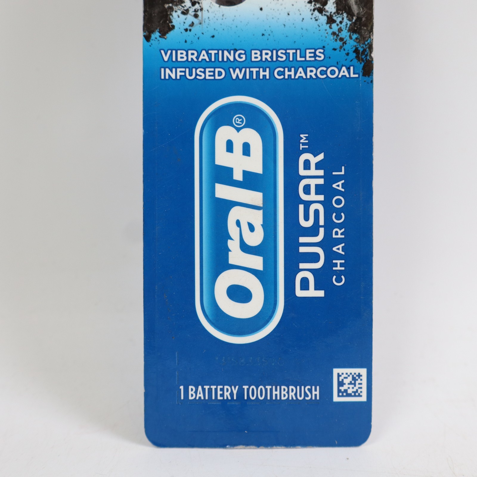 2 PACK Oral B Pulsar Battery Power Toothbrush With Charcoal Infused Soft Bristle