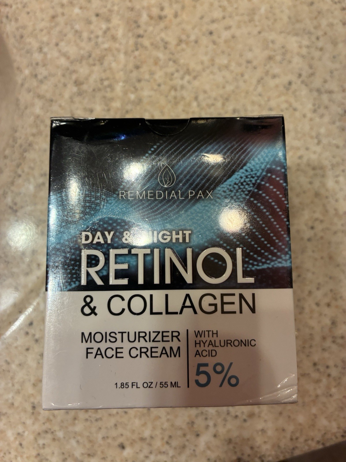 REMEDIAL PAX Day & Night Retinol Collagen Moisturizer Face Cream 1.7 oz NEW 3/27