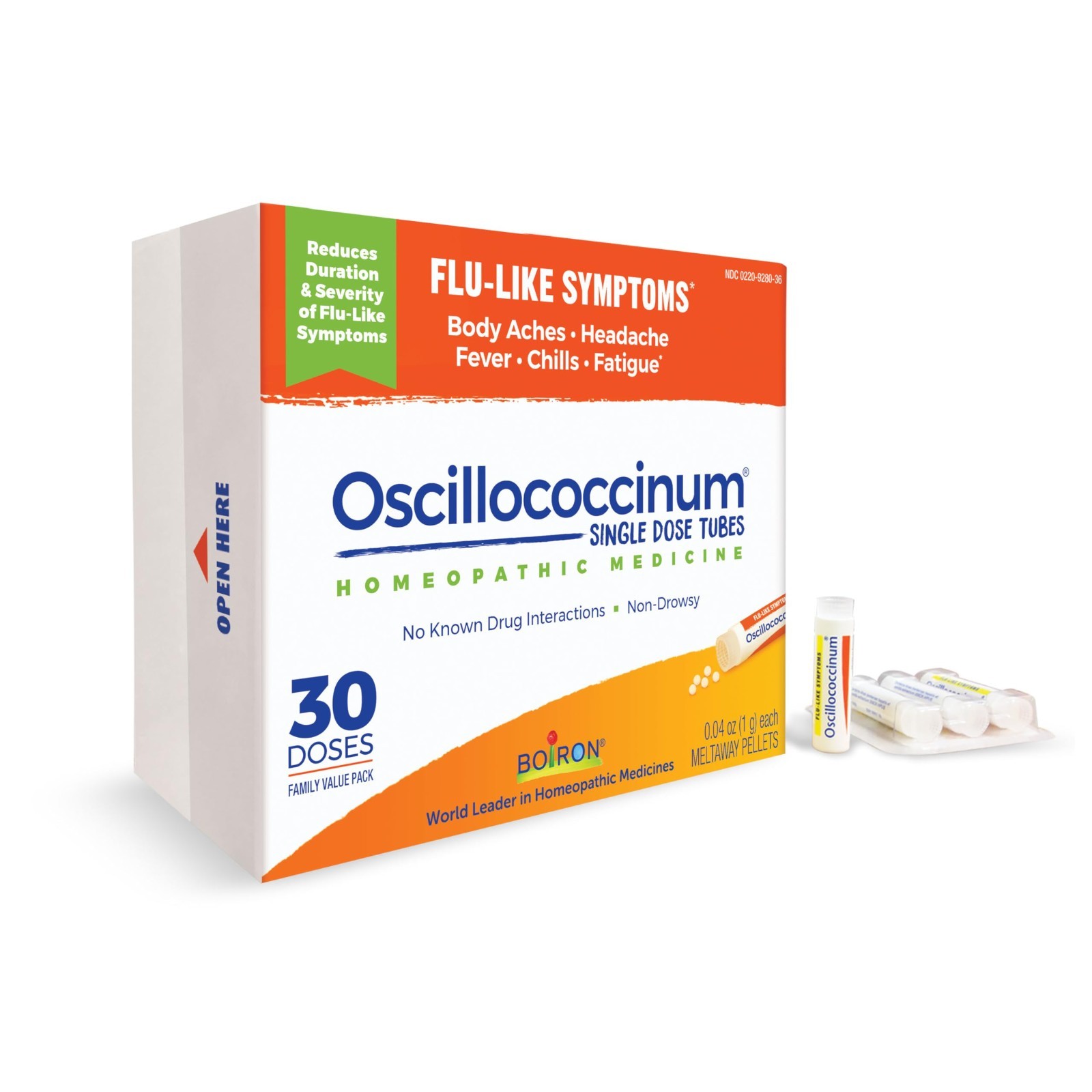 Flu Relief Homeopathic Remedy – Oscillococcinum for Body Aches, Fever & Fatigue