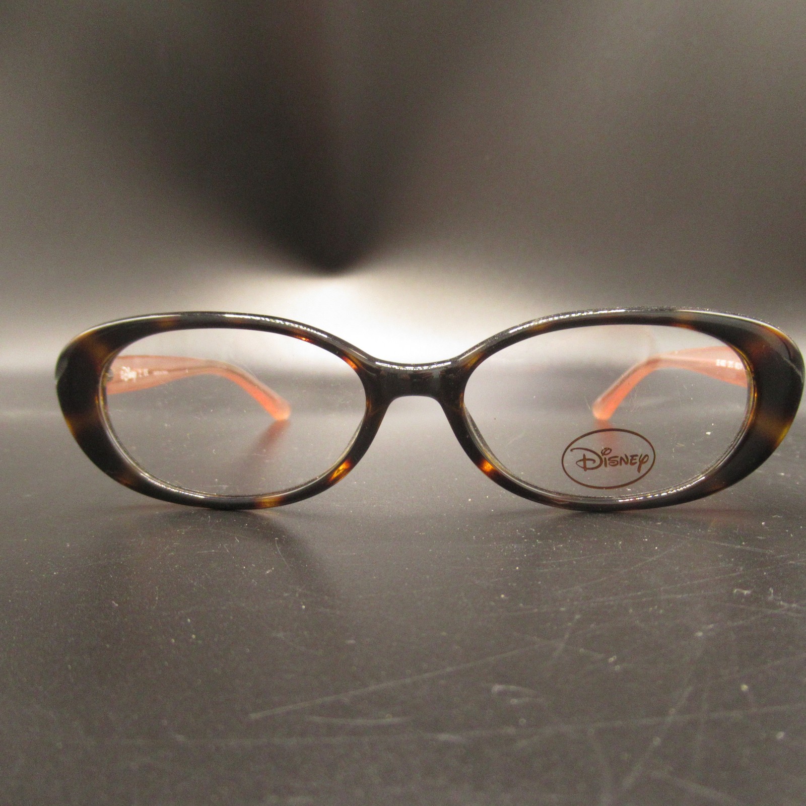 Disney Tinker Bell Eyeglass Frames Women’s Girls Tortoise Peach Oval Full Rim
