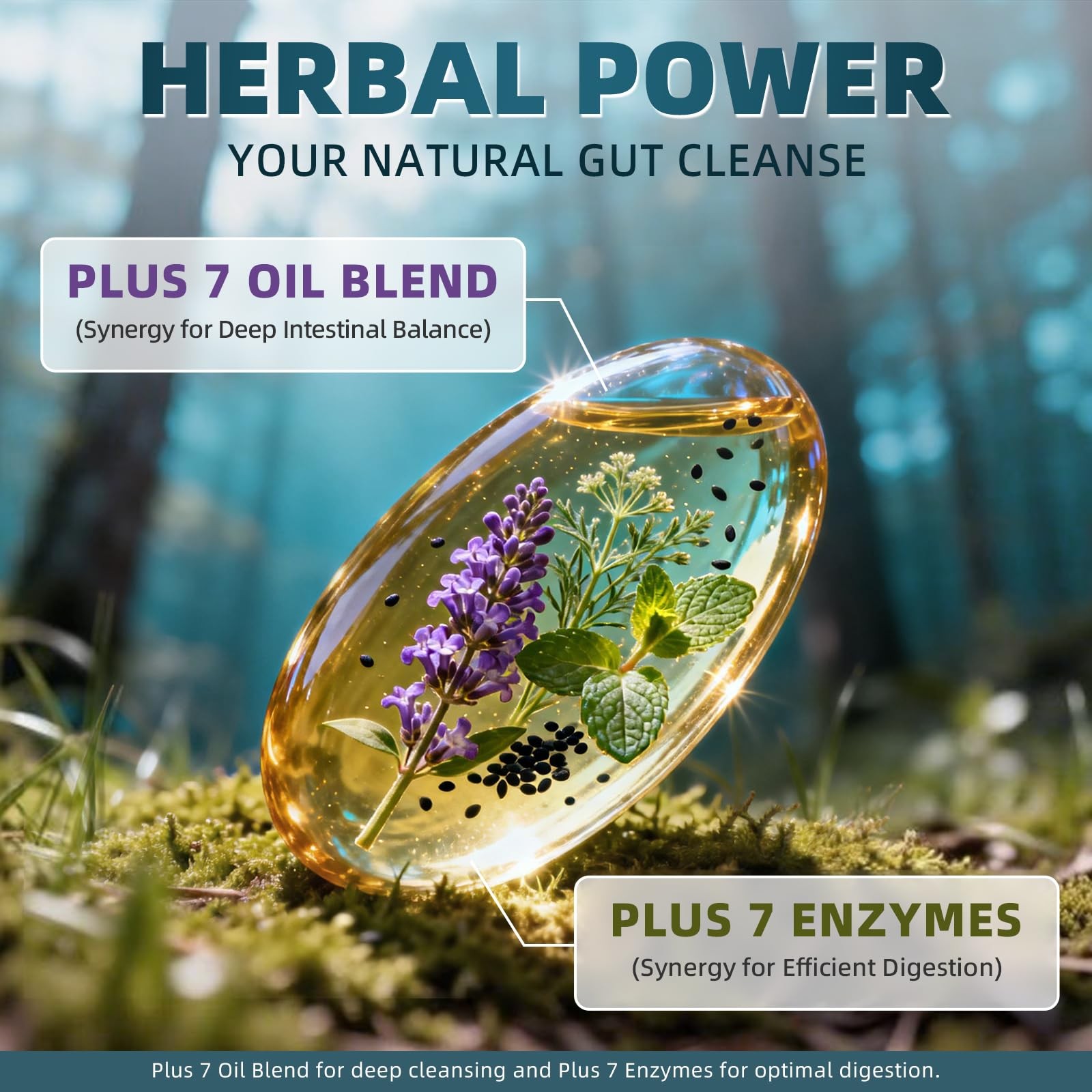 Lukaree Wormwood Black Walnut Clove Cleanse for Humans Softgels, 20-in-1 Extra S
