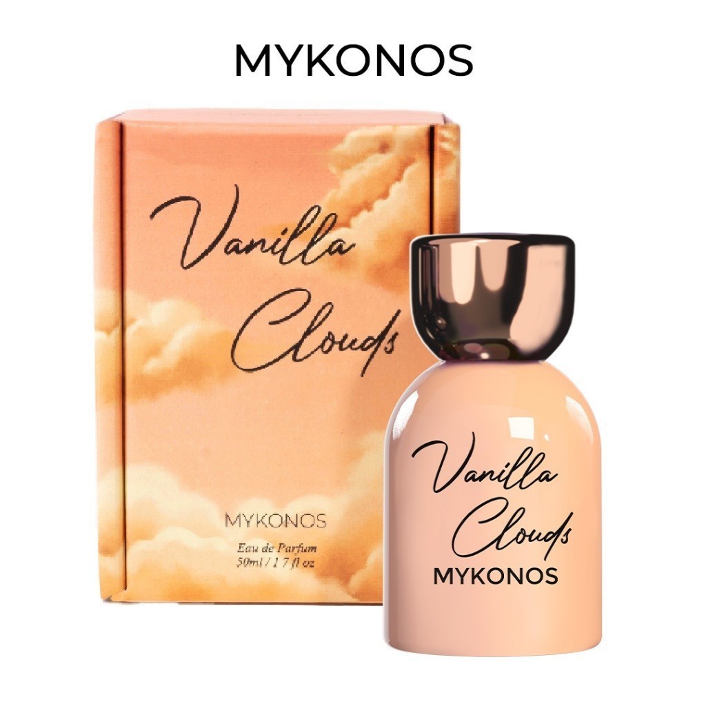 Best Seller! Perfume VANILLA CLOUDS Extrait de Parfum by Mykonos – 50ml