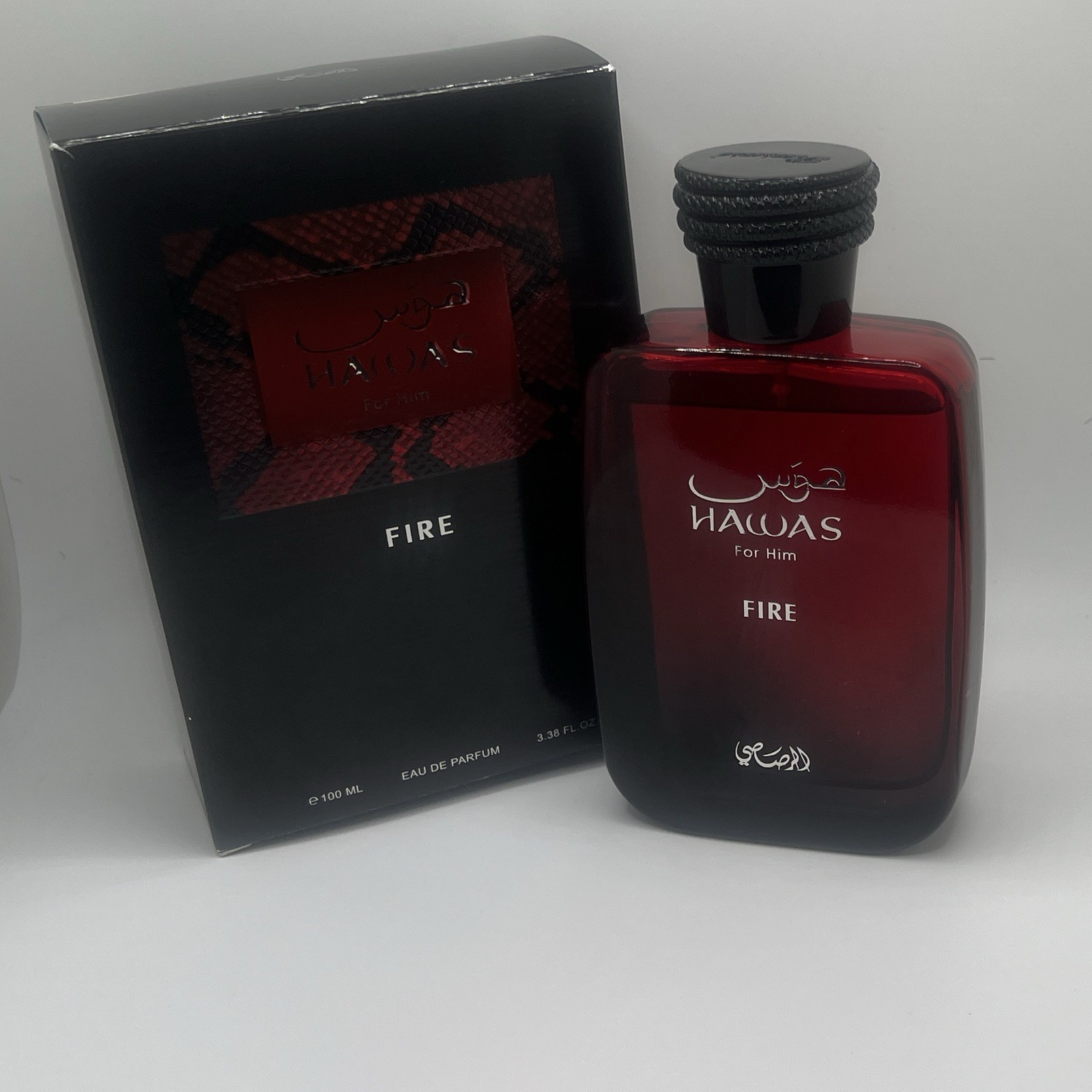 Rasasi Hawas Fire Eau de Parfum Spray 3.38 fl oz EDP Cologne for Men