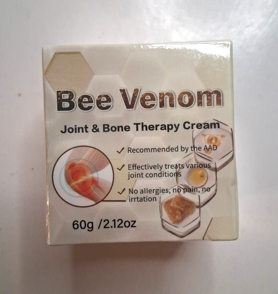 Bee Venom Pain Cream for Joint & Bone Healing Arthritis Pain Relief Care 60g
