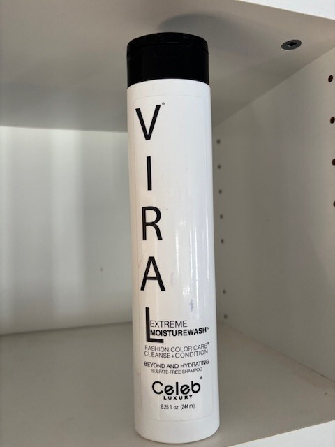Viral Extreme MoistureWash 8.25 oz, New Cleanse + Condition Sulfate-free Shampoo