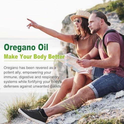 Oil of Oregano with Black Seed Oil – 400 Count Oregano 200 Count (Pack of 2)