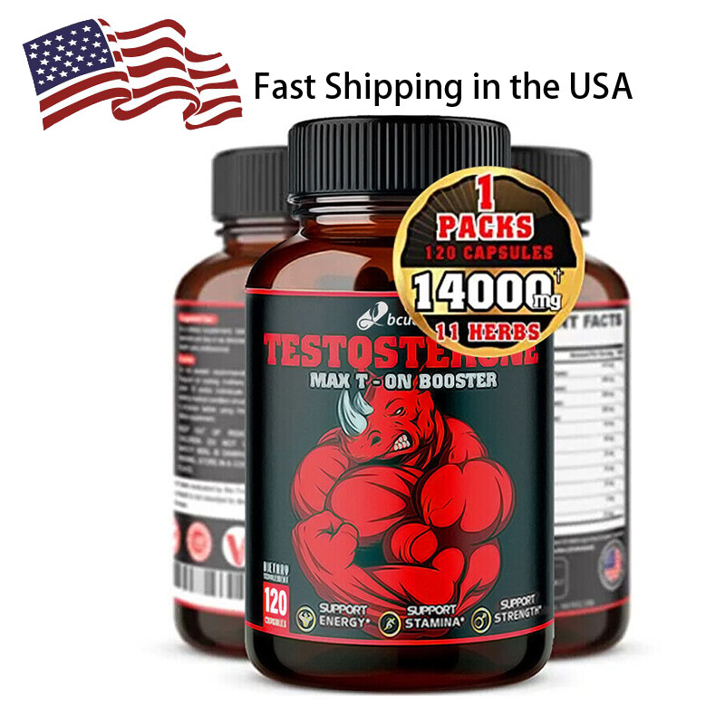 Panax Ginseng 120 Capsules-Testostero Booster, Muscle Health – US
