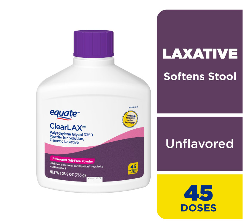 LaxaClear 90 Doses Laxative Polyethylene Glycol – VS MiraLAX