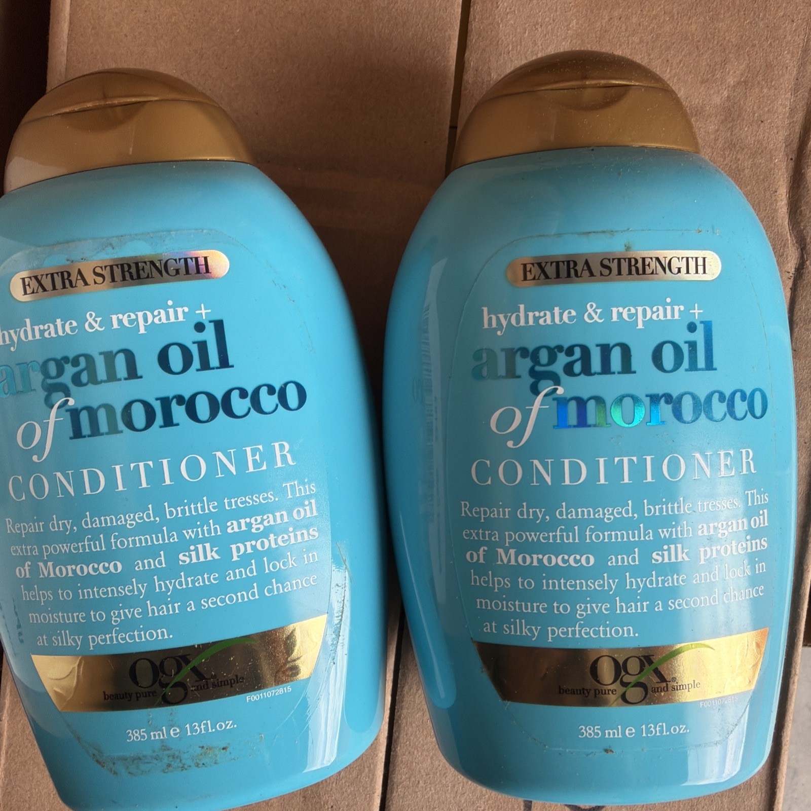 OGX Extra Strength Argan Oil Of Morocco Conditioner Lot Of 2 – 13 Oz Each