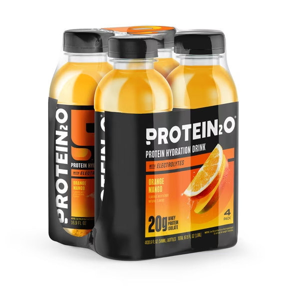 Protein2o 20g Whey Protein Isolate Hydration Liquid Drink, 350mg of Electrolytes