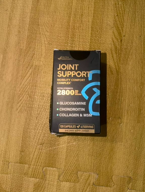 Nutra Harmony Joint Support 2800mg Glucosamine Chondroitin MSM 120 Caps