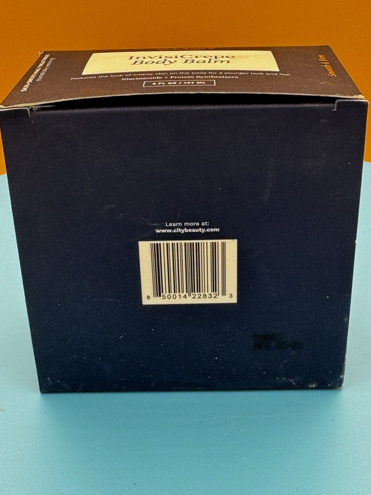 City Beauty InvisiCrepe Body Balm Smooth Firm 5 FL oz. 147 Ml NIB Sealed