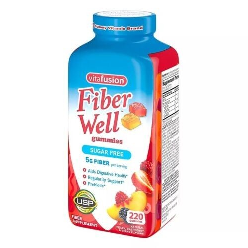 1 Pack Vitafusion Fiber Well Gummies (220 Ct.)