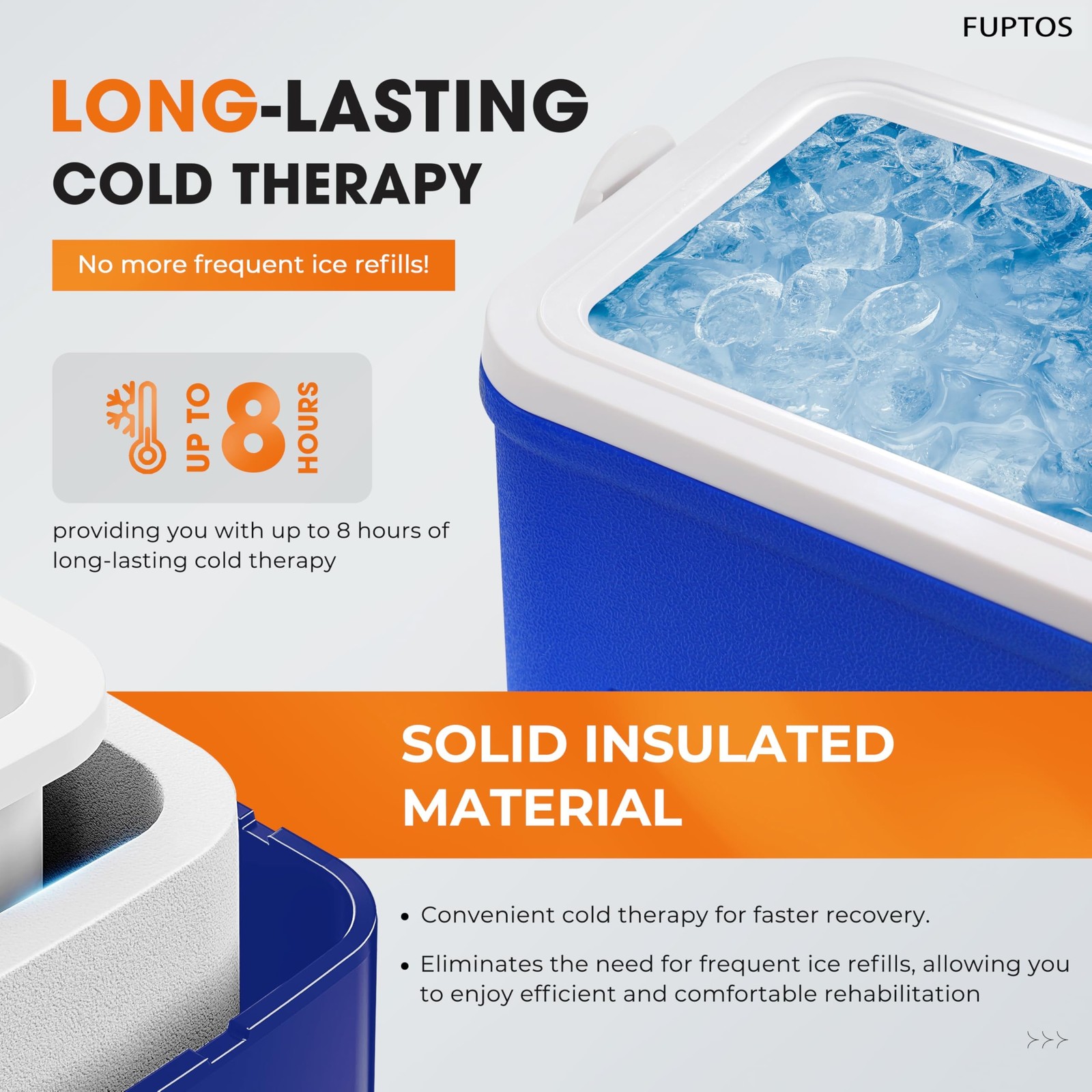 Cold Therapy Machine, Ice Machine for Knee After Surgery, Digital Timer & Qui…