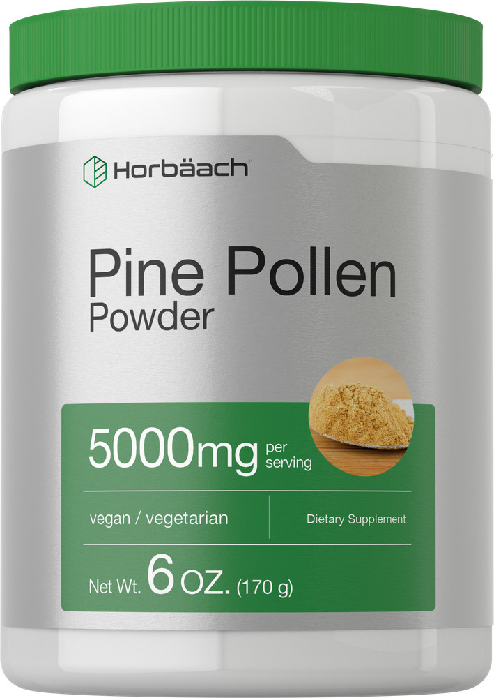 Pine Pollen Powder Extract | 6 oz (170 g) | Nature’s Superfood | By Horbaach