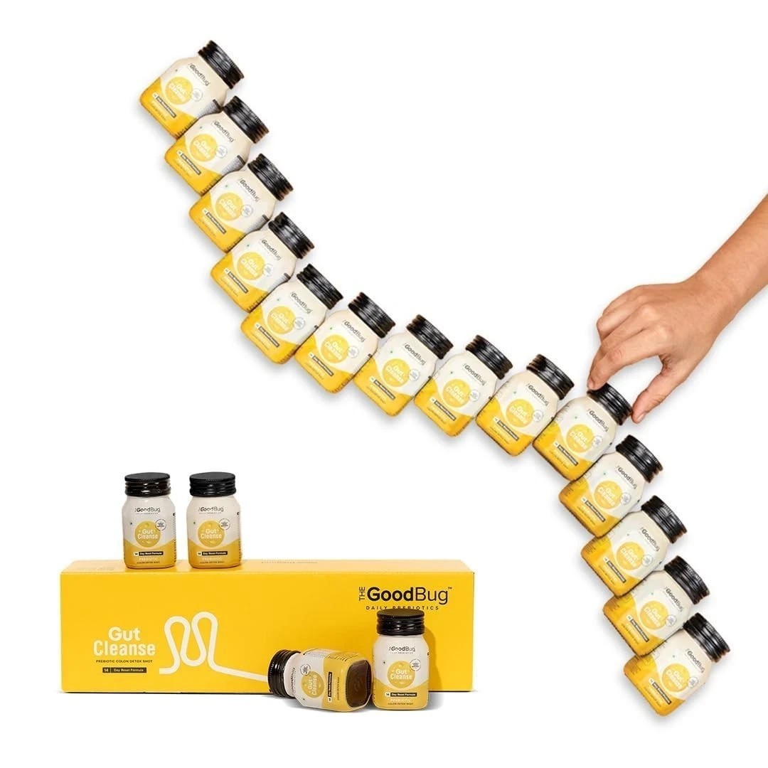 The Good Bug Gut Cleanse 14 Prebiotic Colon Detox Shots for Gut Healt,Digestion