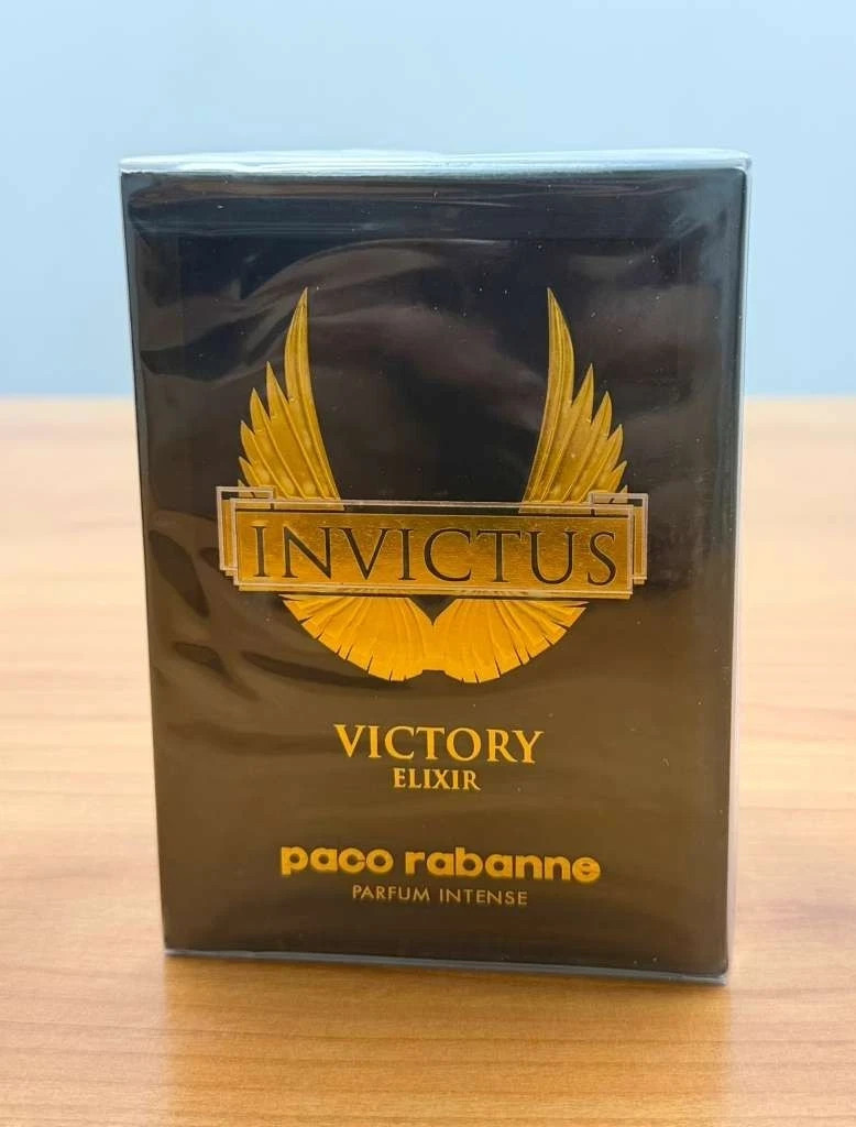 Paco Rabanne Invictus Victory Elixir Parfum Intense 3.4 Oz 100ml for Men.