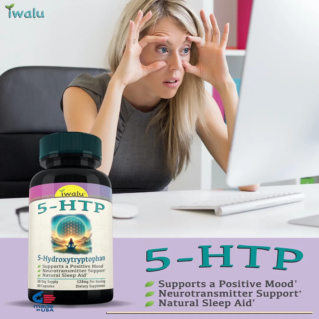 5 Hydroxytryptophan Sleep | Best Supplement Capsule Pill Men Women FREE SHIP