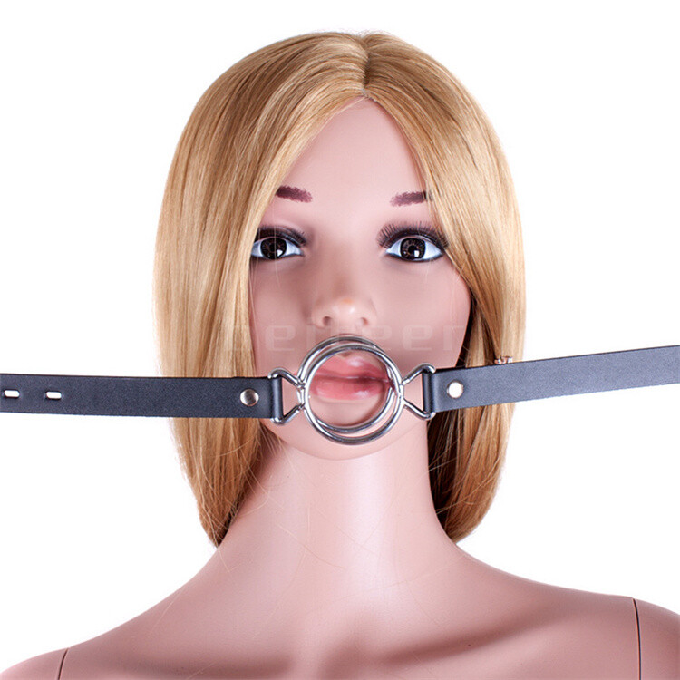 Binding Nose Clamp Tongue O-Ring Open Mouth Gags Deep Throat Slaves Adult New