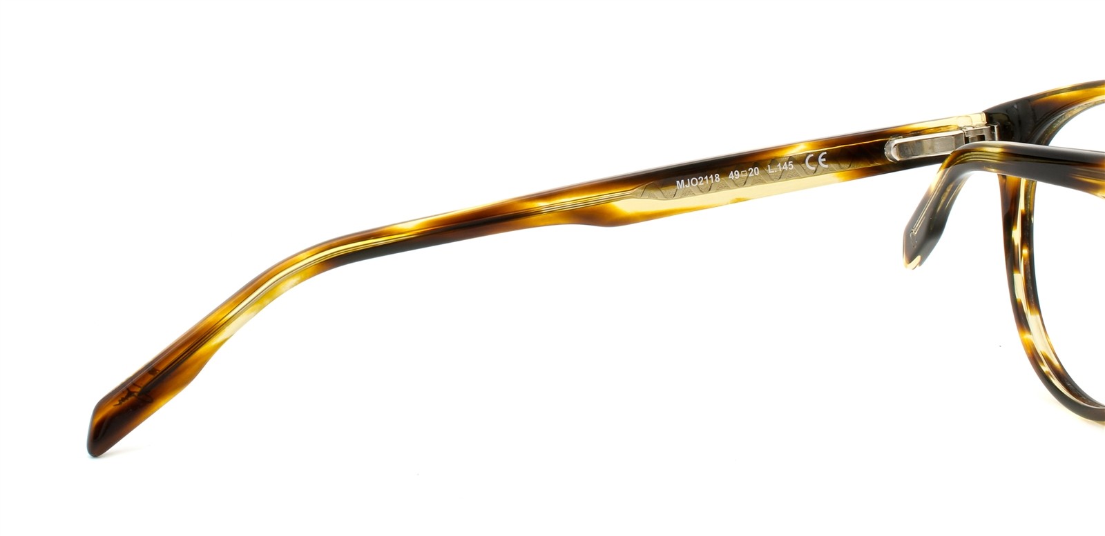 Maui Jim MJO 2118-26MT Eyeglasses Glasses Crystal Brown Havana 49-20-145