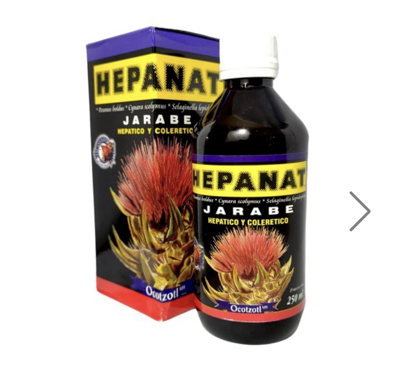 HEPANAT OCOTZOTL LIVER SUPPORT SYRUP – 250 ml. Traditional Herbal Formula