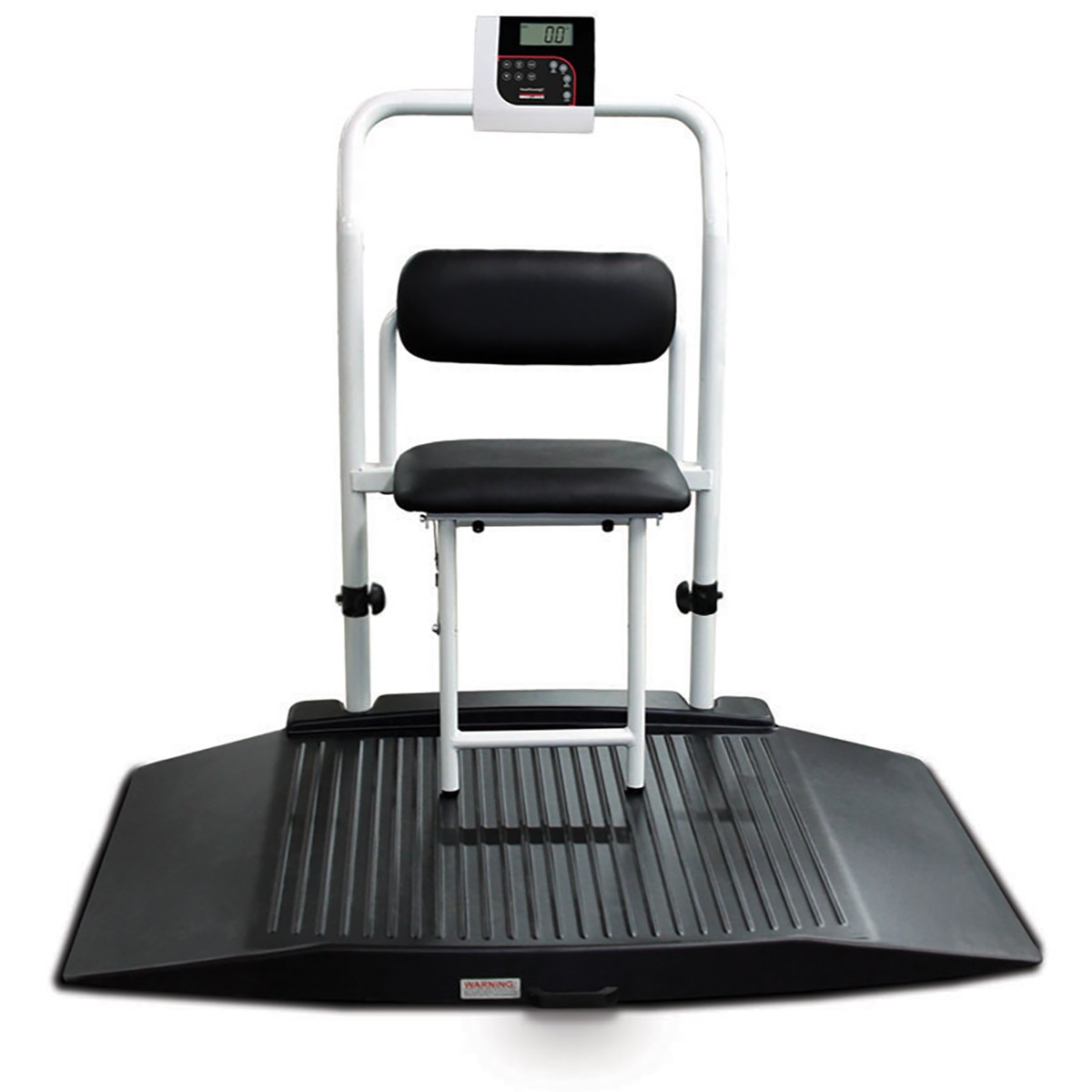 Rice Lake 141448 350-10-4 Dual-Ramp Seated Wheelchair Scale, 1,000 lb x 0.2 lb