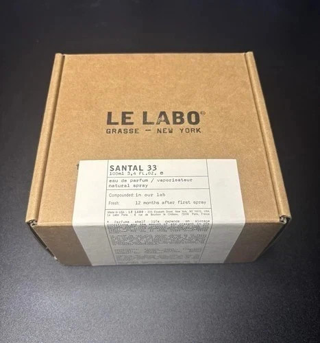 Le Labo Santal 33 3.4 Oz / 100 ML Unisex Eau de Parfum spray New In Box