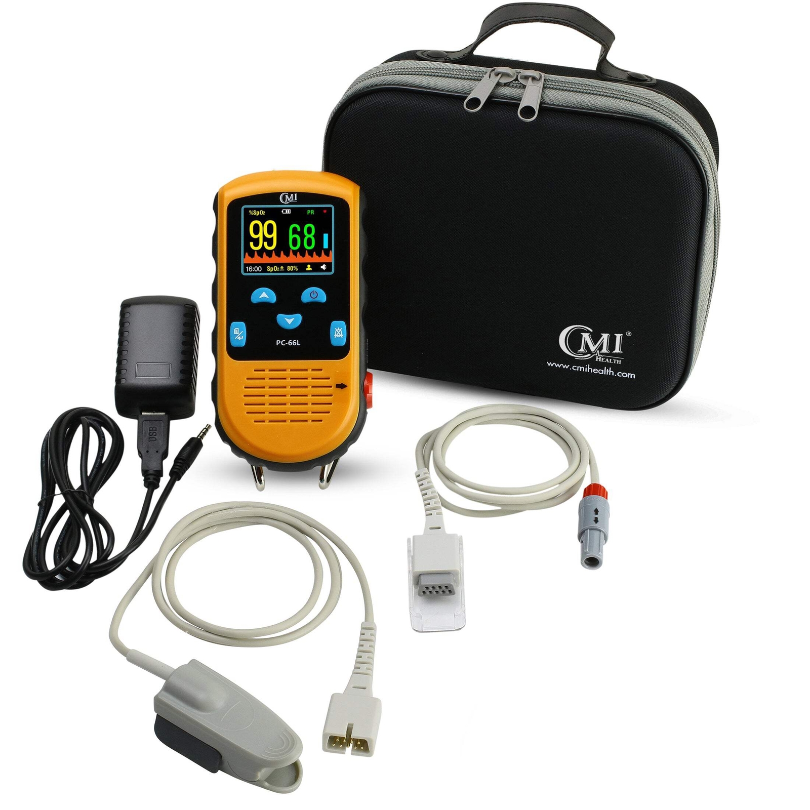Open-Box | Rechargeable | Handheld Oximeter PC-66L