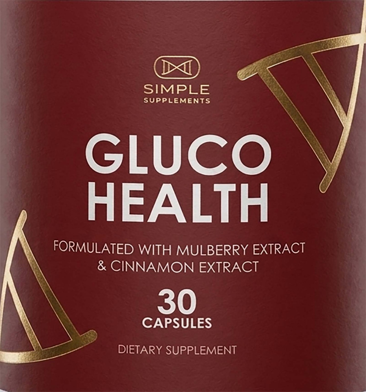 Gluco Health Blood Health Support with Mulberry & Cinnamon Extract 30 Capsules