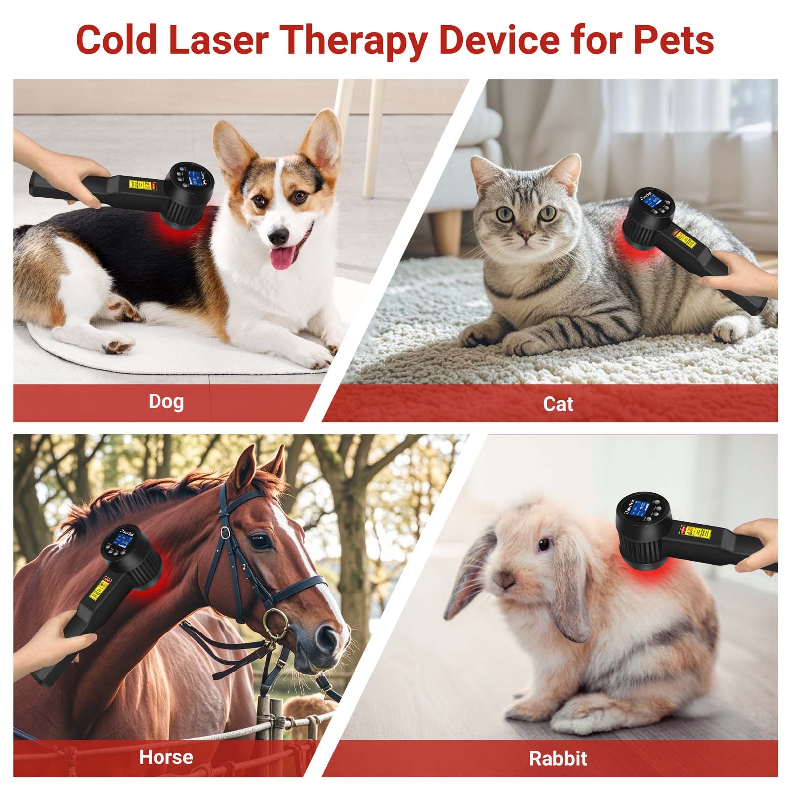 650nm 808nm Red light Laser Therapy Device 8W Neck Back Knee Joint Muscle Pain