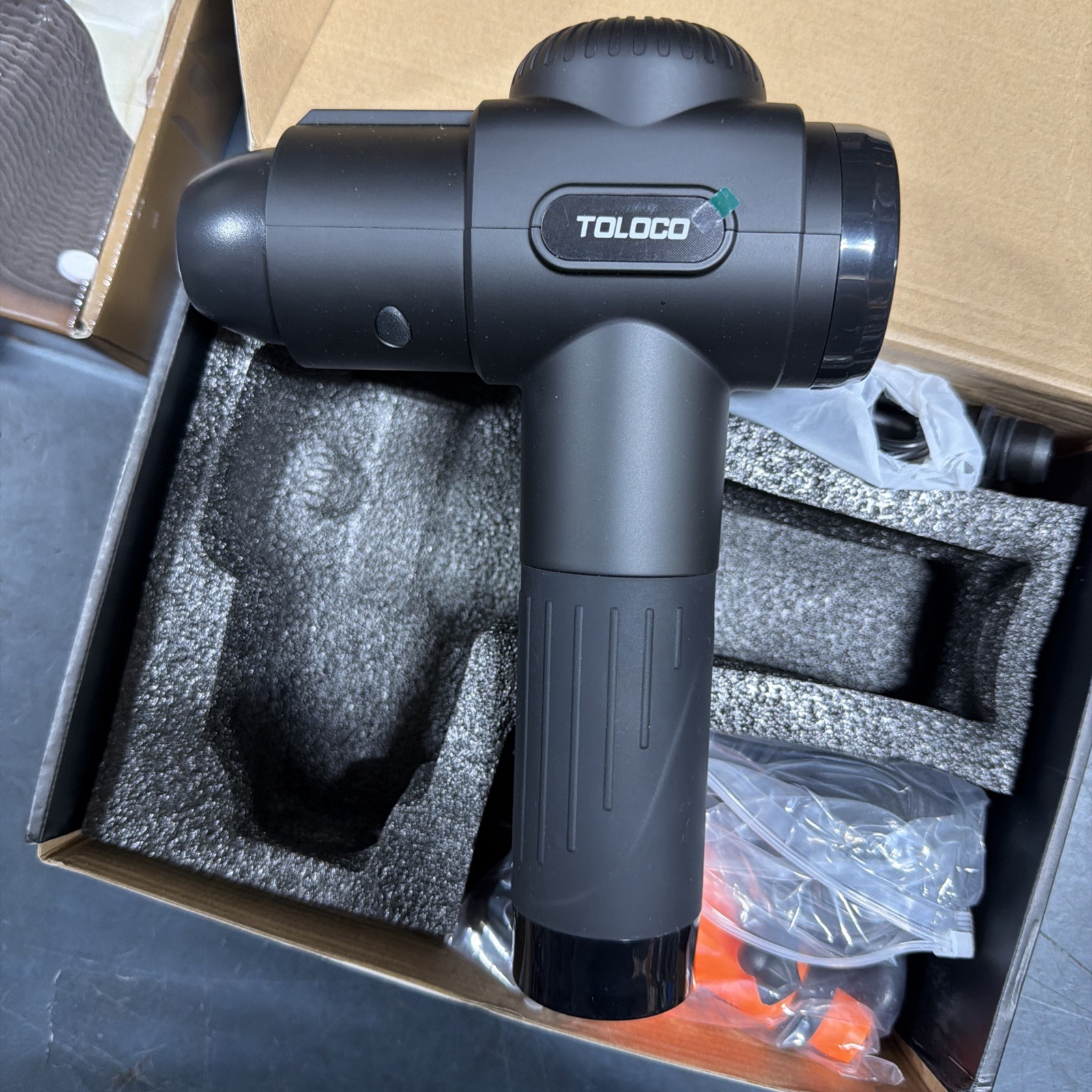 TOLOCO Deep Tissue Massage Gun for Muscle Pain Relief Quiet Percussion Massager