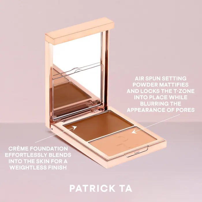 PATRICK TA Major Skin – Crème Foundation & Finishing Powder Duo – Fair 2 Neutral