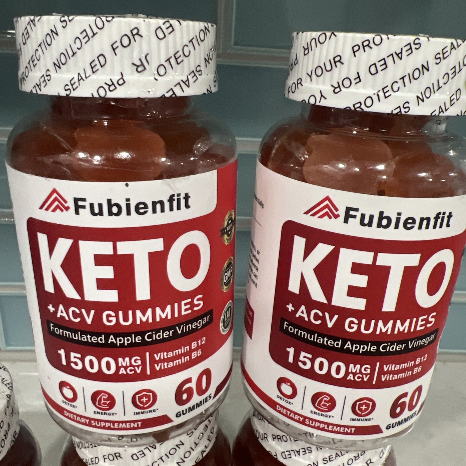 6CT Sugar Control Keto ACV Gummies 1500MG Vitamin 360 Gummies BNEW Sealed