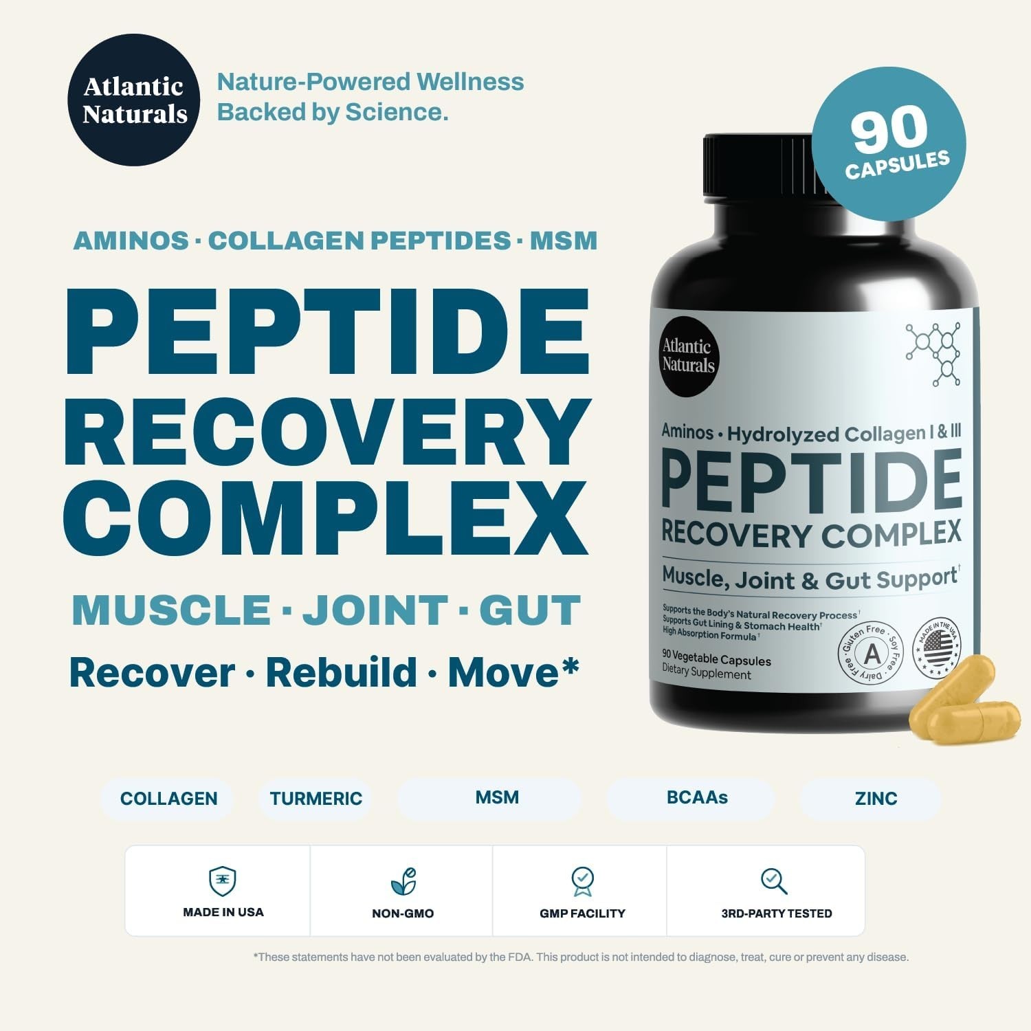 Peptide Recovery Complex – Advanced 157 Recovery Blend | Collagen Peptide Amino
