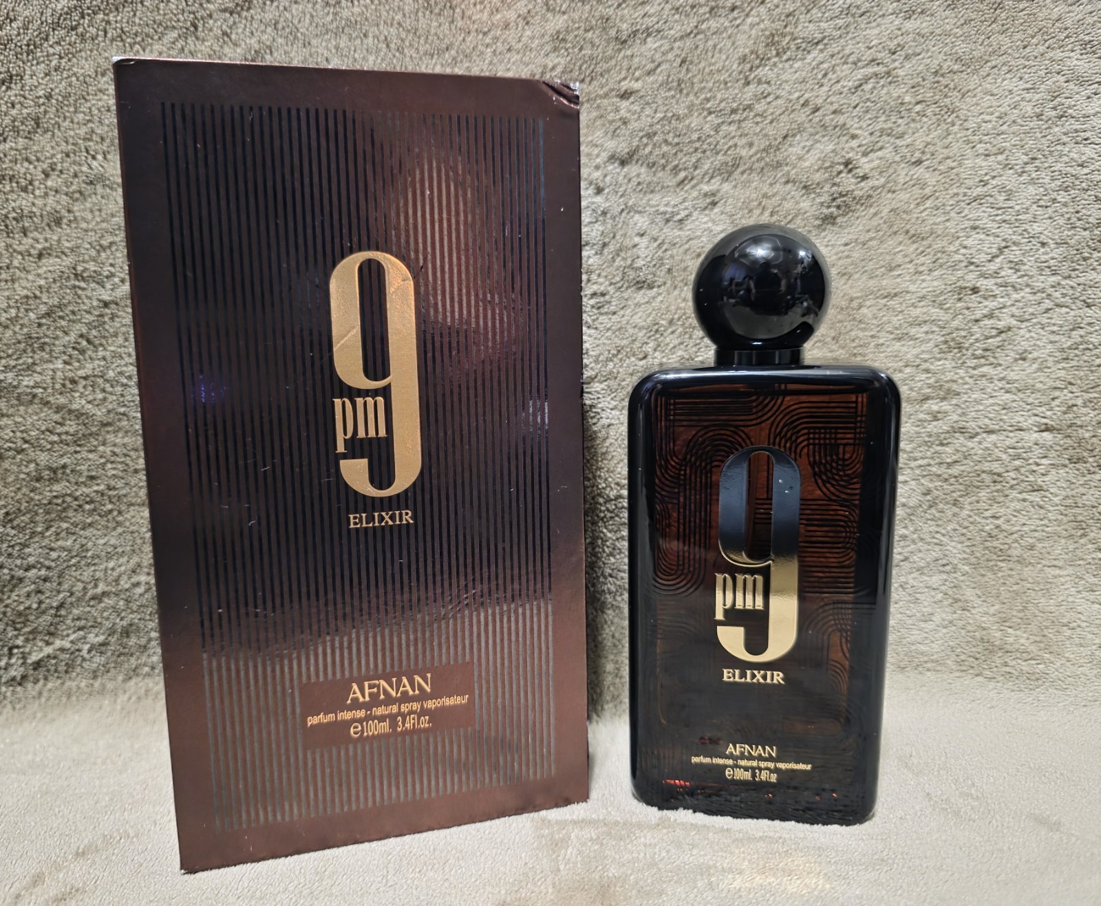 AFNAN 9 pm Elixir (3.4 oz) Open Box