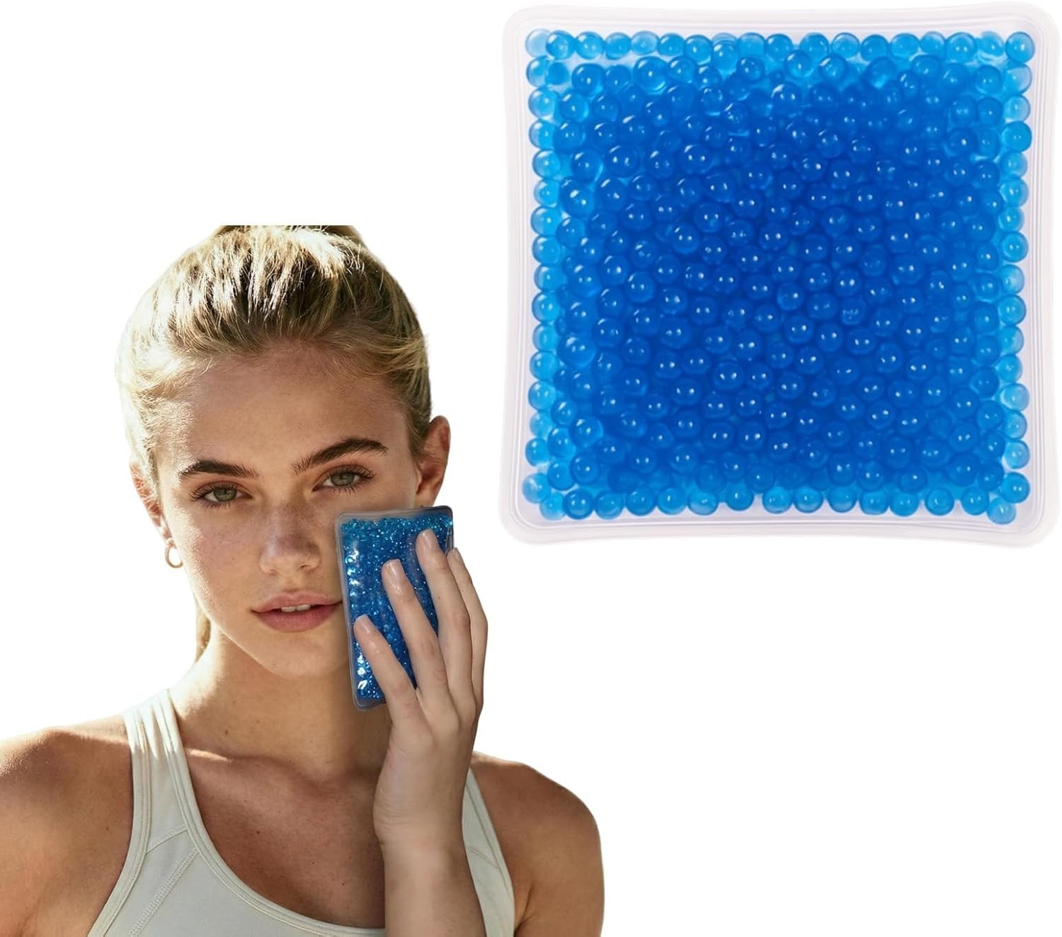 Durable Small Gel Ice Pack – Portable Cold Relief for Sore Areas and Swelling